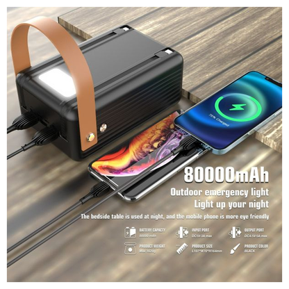 LENYES MagSafe Power Bank 80000mAh - PX891 متجر نصر