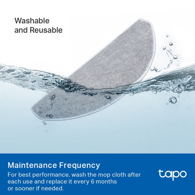 Tapo RVA301| Tapo Robot Vacuum Washable Mop Cloth - متجر نصر