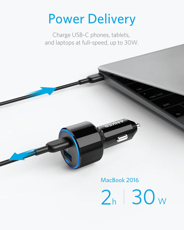 Anker PowerDrive PD+2 Car Charger