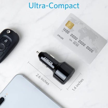 Anker PowerDrive PD+2 Car Charger متجر نصر