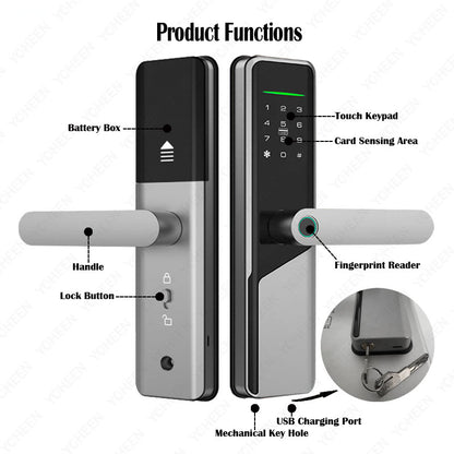 Smart Lock with Fingerprint | SE49x | SE51x متجر نصر
