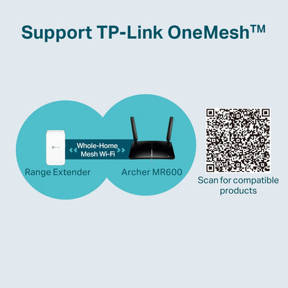 TP-Link Archer MR600 AC1200 | 4G+ Cat6 Dual-Band Gigabit Router متجر نصر