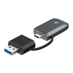TP-Link BE3600 Dual Band Wi-Fi 7 Mini Wireless USB Adapter, USB-C & USB-A Archer TBE230U - image 3