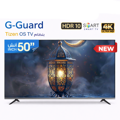 G-Guard 50" 4K Smart CL Tizon OS متجر نصر