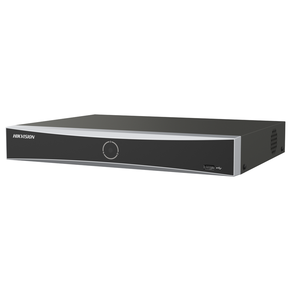مسجّل فيديو شبكي (NVR) بـ 4 قنوات مع 4 منافذ PoE وبحث AcuSeek بدقة 4K، فتحة قرص واحدة | Hikvision DS-7604NXI-K1/4P/VPro - متجر نصر