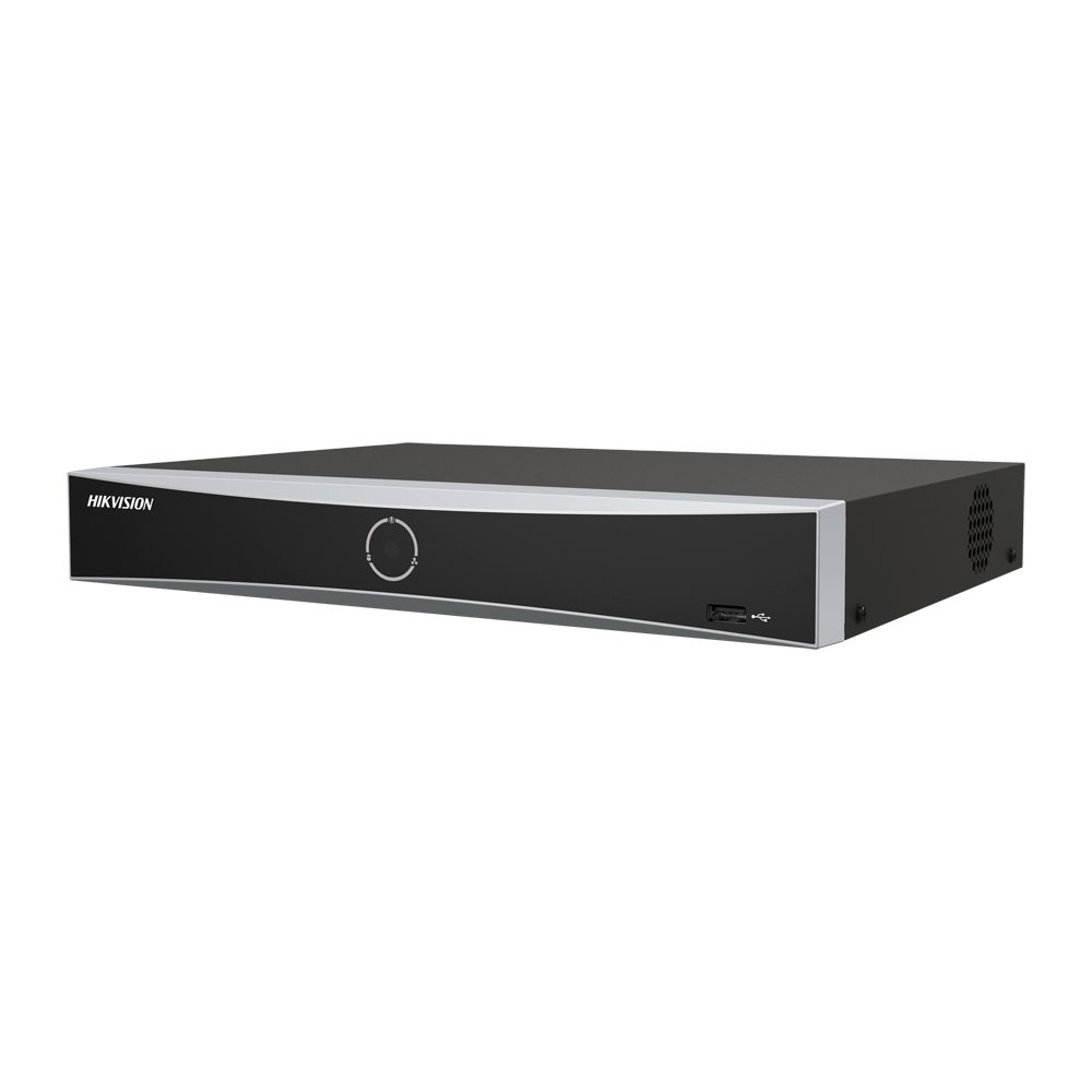 مسجّل فيديو شبكي (NVR) بـ 8 قنوات مع 8 منافذ PoE وبحث AcuSeek بدقة 4K، فتحة قرص واحدة | Hikvision DS-7608NXI-K1/8P/VPro - متجر نصر