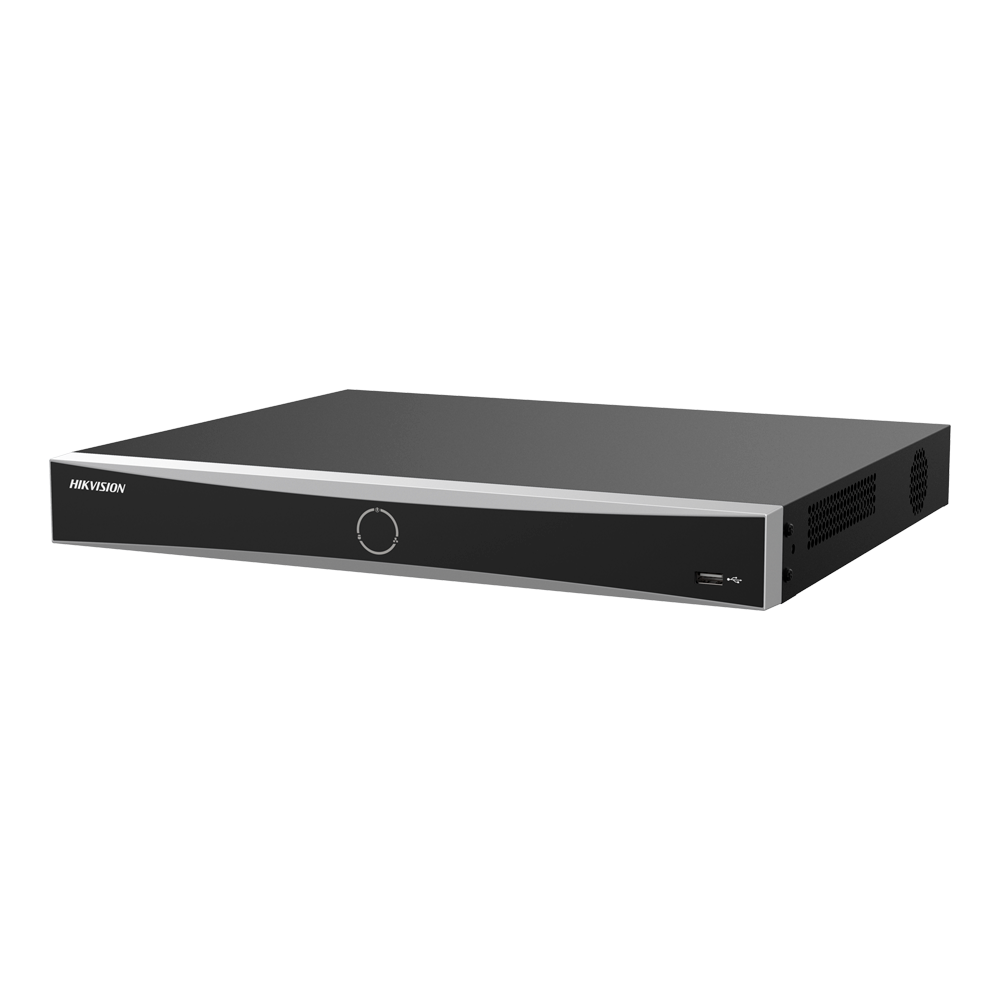 مسجّل فيديو شبكي (NVR) بـ 8 قنوات مع 8 منافذ PoE وبحث AcuSeek بدقة 4K، فتحتا قرص | Hikvision DS-7608NXI-K2/8P/VPro - متجر نصر