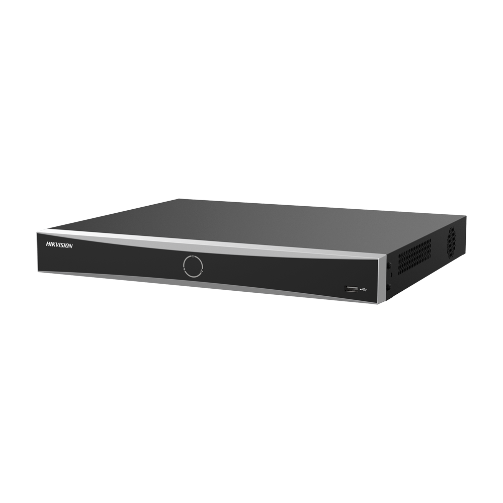 مسجّل فيديو شبكي (NVR) بـ 16 قناة مع 16 منفذ PoE وبحث AcuSeek بدقة 4K، فتحتا قرص | Hikvision DS-7616NXI-K2/16P/VPro - متجر نصر