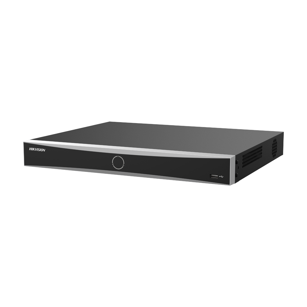مسجّل فيديو شبكي (NVR) بـ 16 قناة وبحث AcuSeek بدقة 4K، فتحتا قرص | Hikvision DS-7616NXI-K2/VPro - متجر نصر