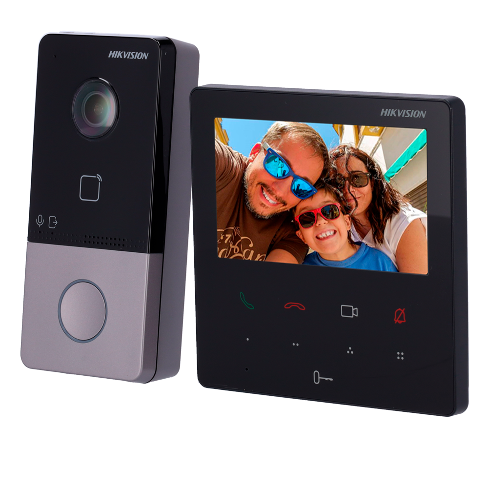 Hikvision IP Video Intercom Kit Wired/WiFi | DS-KIS606-P متجر نصر