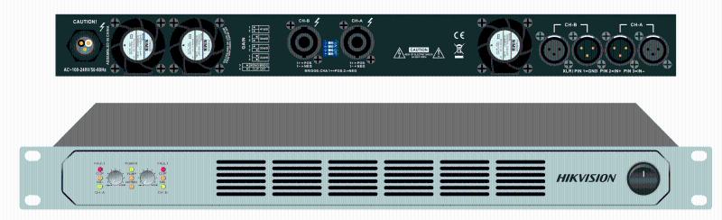Hikvision-C Professional Amplifier 250W 2-Channel | DS-QAPAR25-2 - متجر نصر