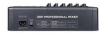 Hikvision 8-Channel Analog Mixing Console DS-QAPMCR8-A rear panel