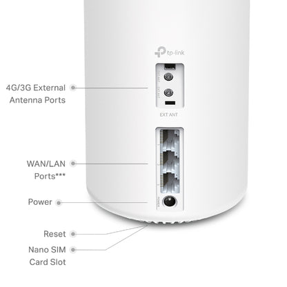 Deco X20-4G / 4G+ AX1800 Whole Home Mesh WiFi 6 Gateway متجر نصر