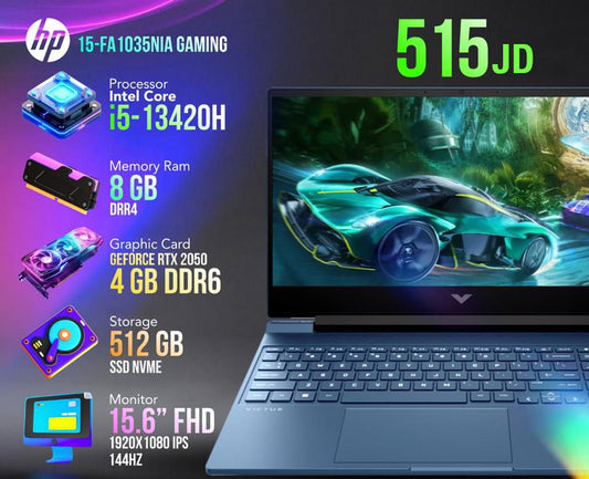 Victus by HP 13Gen Core i5 8-Cores RTX 2050