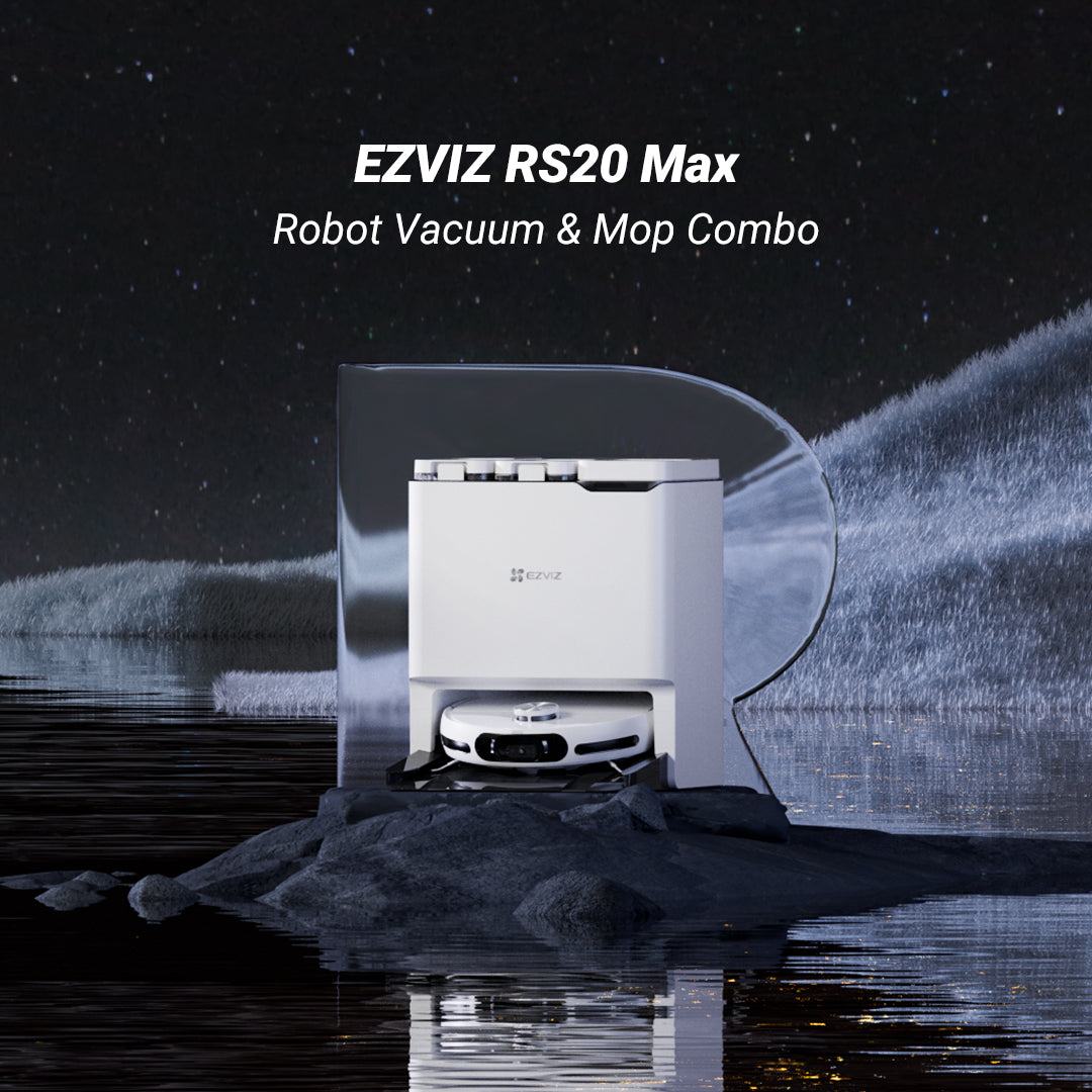 EZVIZ RS20 Max Robot 13000Pa Vacuum & Mop Auto-Empty Smart Cleaning System - متجر نصر