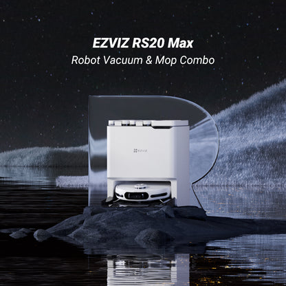 EZVIZ RS20 Max Robot 13000Pa Vacuum & Mop Auto-Empty Smart Cleaning System متجر نصر