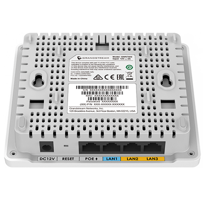 Grandstream GWN7604 AX3000 Wi-Fi 6 Access Point with Integrated 4-Port Gigabit PoE Switch