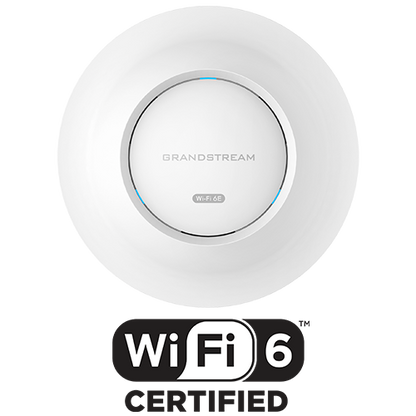 Grandstream GWN7665 AX5400 Tri-Band Wi-Fi 6E Access Point with PoE+