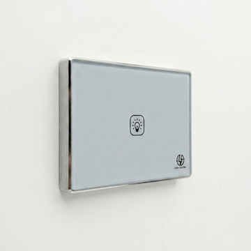 Tuya Smart Deluxe Switch 10A | 1 Gang | Aluminum Frame | Spark Electric متجر نصر