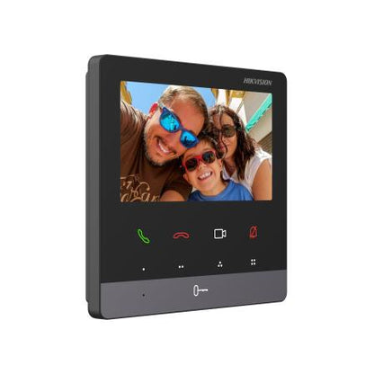 Hikvision IP Intercom Video Indoor Unit 4" Wired/WiFi | DS-KH6110-E1 متجر نصر