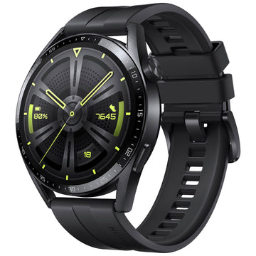 Huawei GT3 Smart Watch (Silicon Strap ) With Gift Honor Choice Earbuds X5 -F متجر نصر