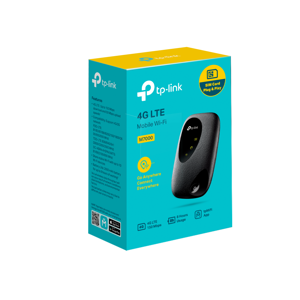 TP-Link 150Mbps 4G LTE-Advanced Mobile / M7000