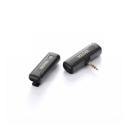 BOYA BY-WM3T2 2.4GHz AUX 3.5mm Wireless Microphone System (One Mic) متجر نصر
