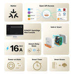 Sonoff MINI ONE features - Matter, 16A, open API, OpenEdge | MINI-1GS