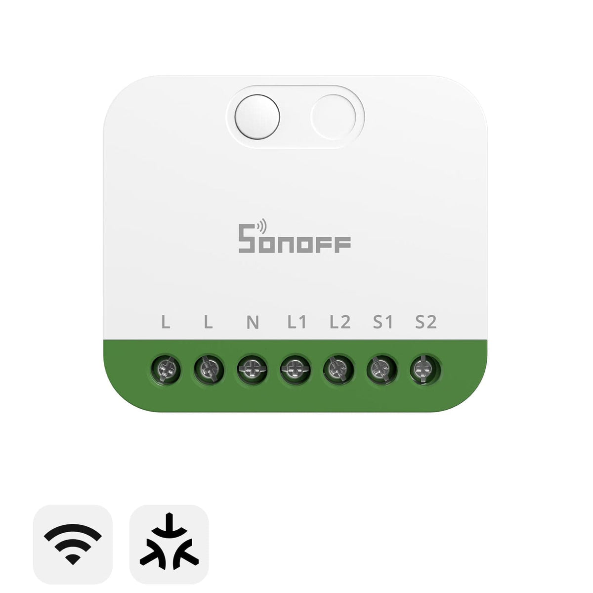 Sonoff-C MINI Matter Wi-Fi Smart Switch (ONE 1-Gang / DUO 2-Gang) | MINI-1GS - متجر نصر