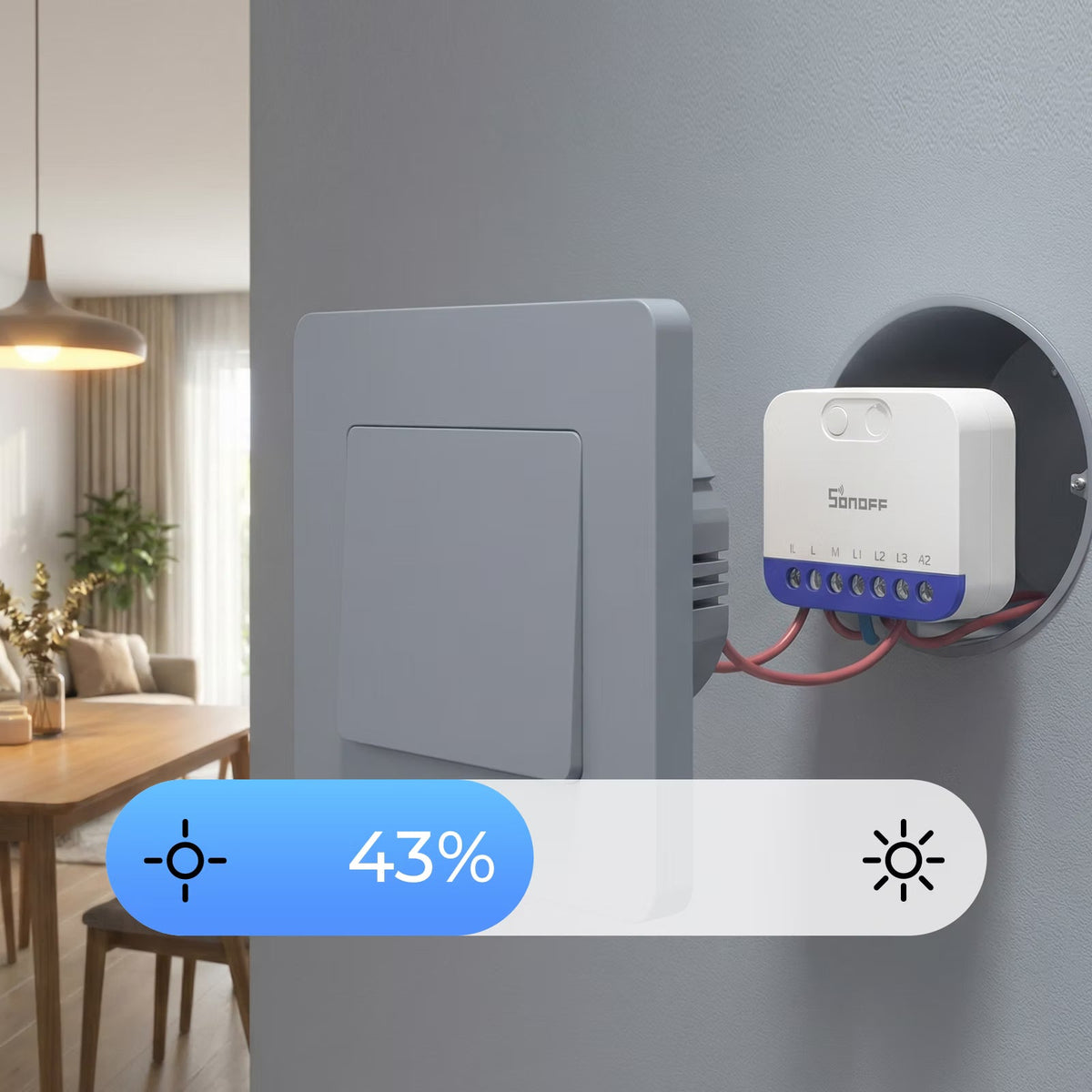 Sonoff-C MINI DIM Matter Wi-Fi Smart Dimmer Switch | MINI-DIM - متجر نصر