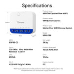 Sonoff MINI DIM specifications | MINI-DIM