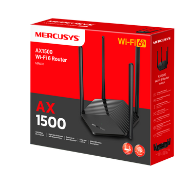 Mercusys MR60X AX1500 Dual-Band Wi-Fi 6 Router متجر نصر