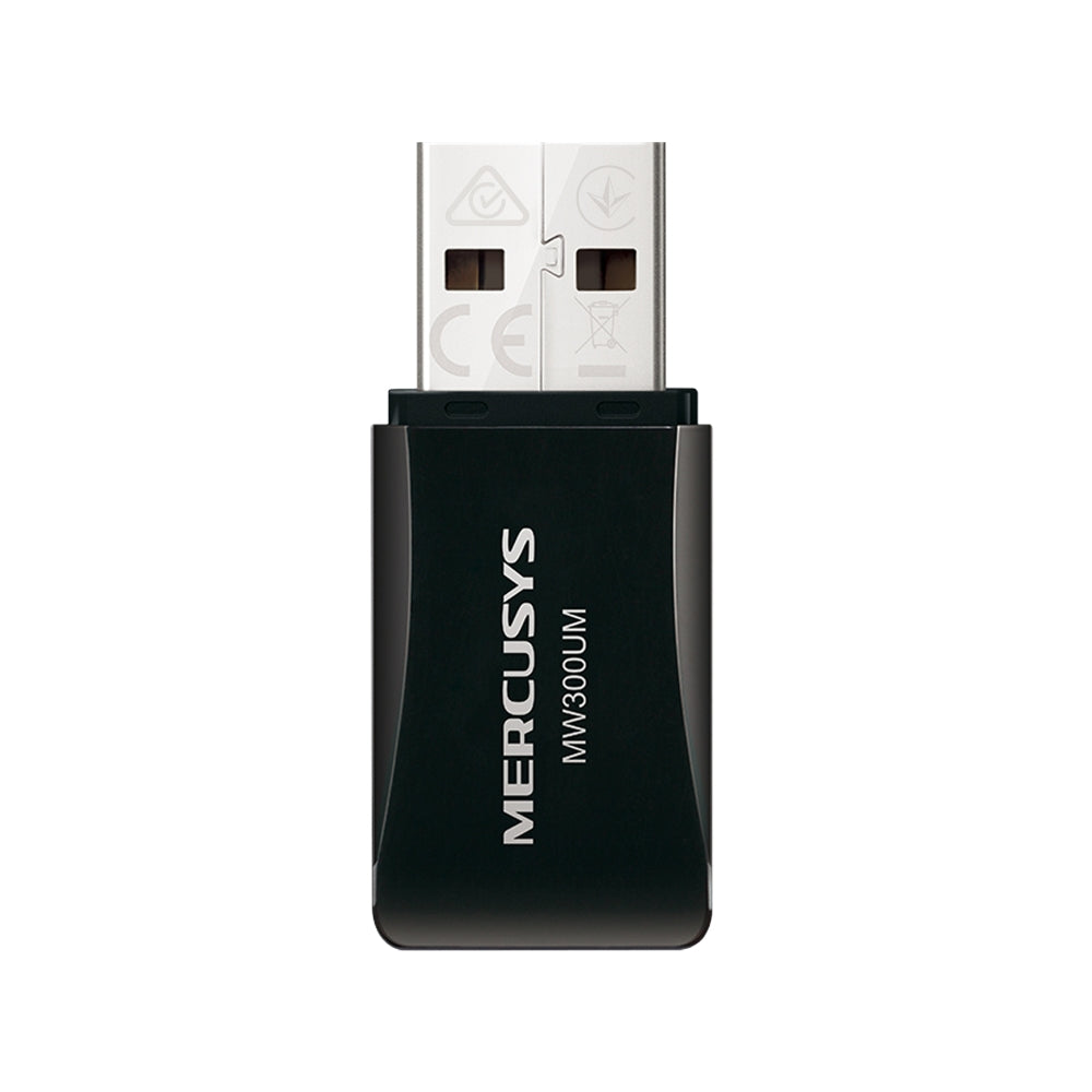 Mercusys® N300 Wi-Fi 4 Wireless Mini USB Adapter | MW300UM - متجر نصر