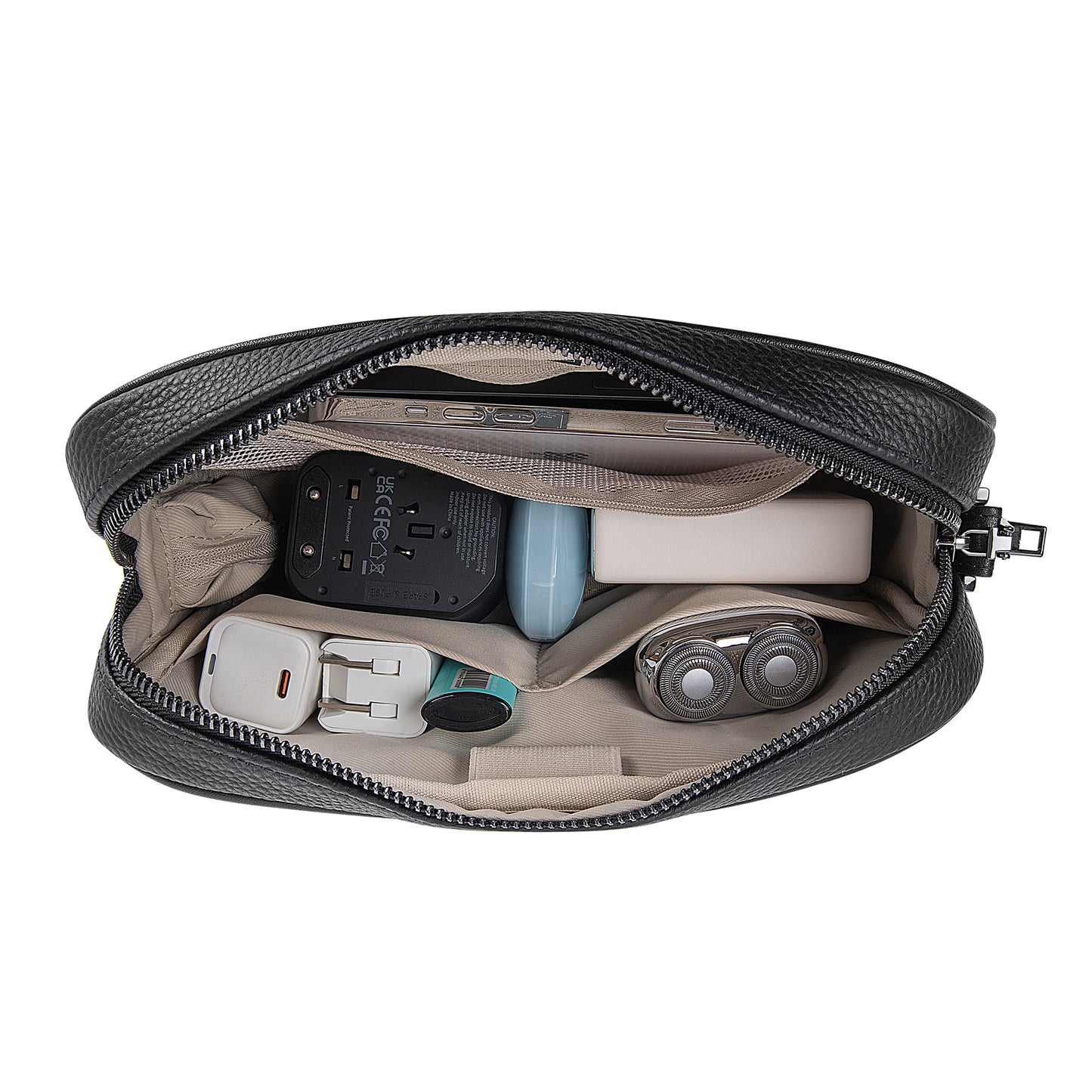 WiWU Master Genuine Leather Fingerprint Lock Pouch - متجر نصر