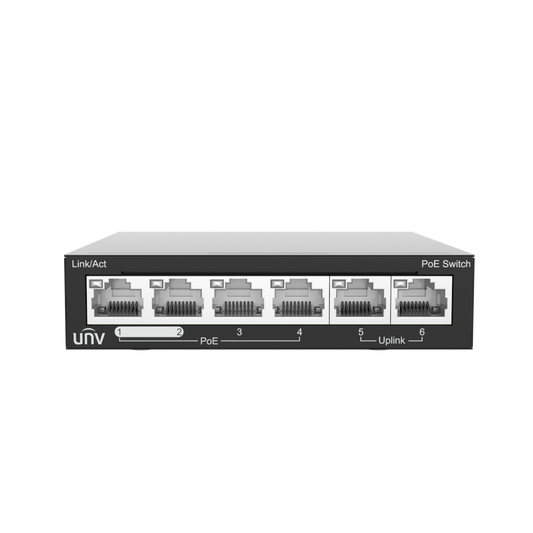 6 Port POE Switch | UniView NSW2020-6T-POE-IN متجر نصر