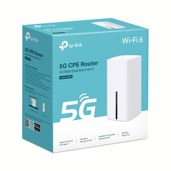 Archer NX200 / 5G AX1800 Wireless Dual-Band Gigabit Router - متجر نصر