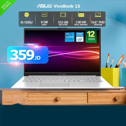 Asus VivoBook i5 512GB SSD 8GB