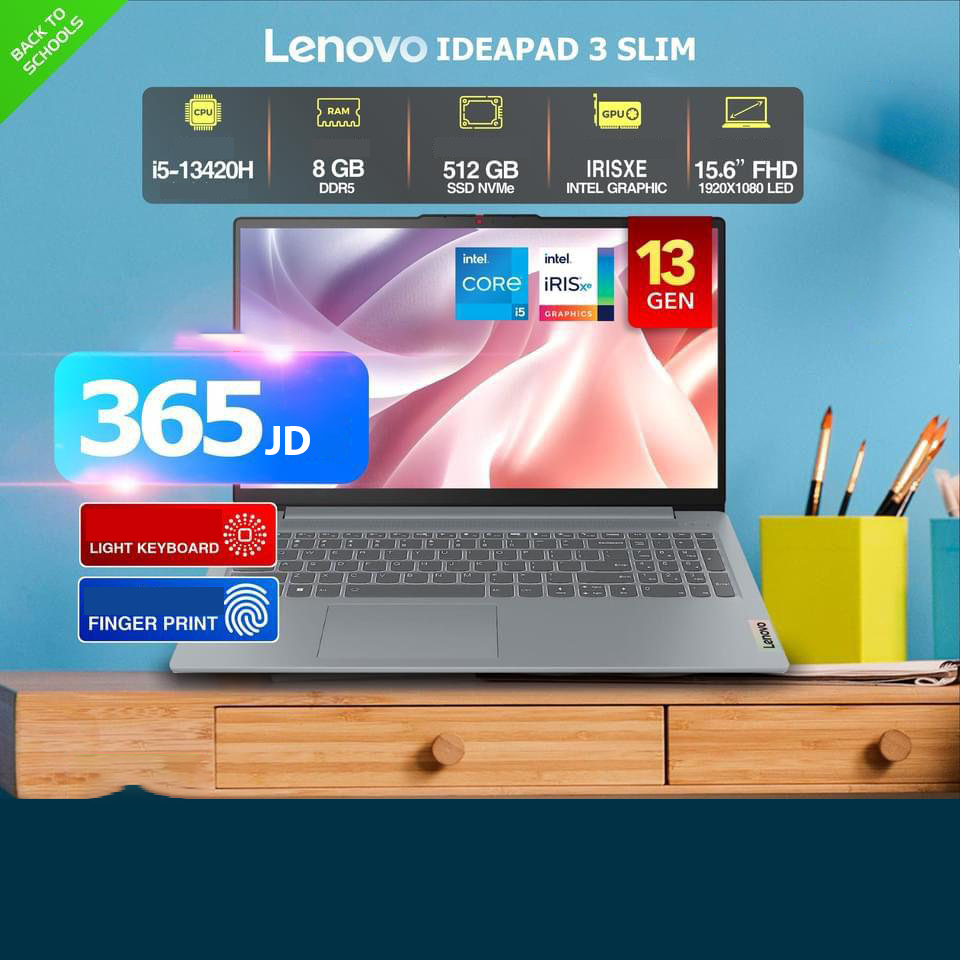 Laptop Lenovo IDEAPAD 3 Slim i5 Gen 13