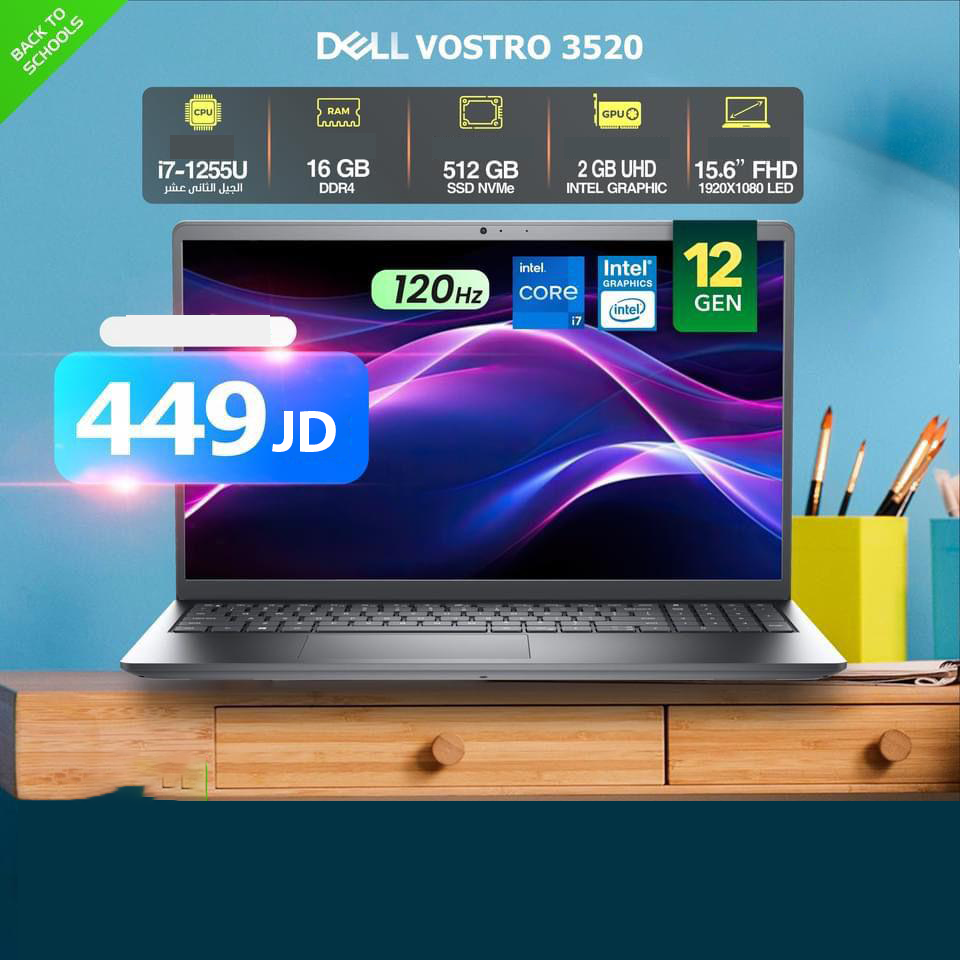 Laptop Dell VOSTRO 3520 i7 Gen12