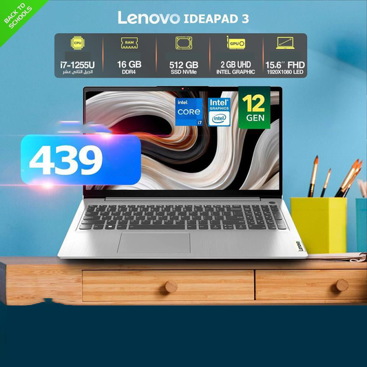 Lenovo IdeaPad 3 Core i7-12th Gen 16GB