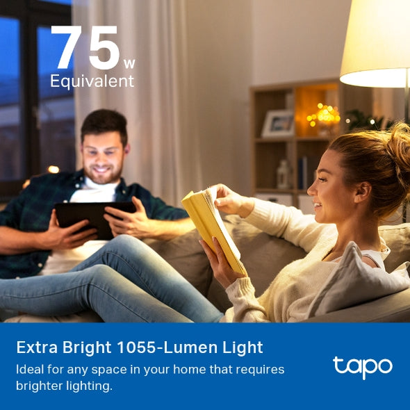 Tapo Smart WiFi Light Bulb, Multicolor 75w / L535E