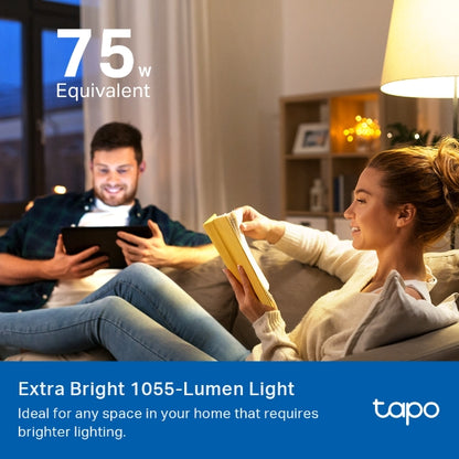 Tapo Smart WiFi Light Bulb, Multicolor 75w / L535E متجر نصر