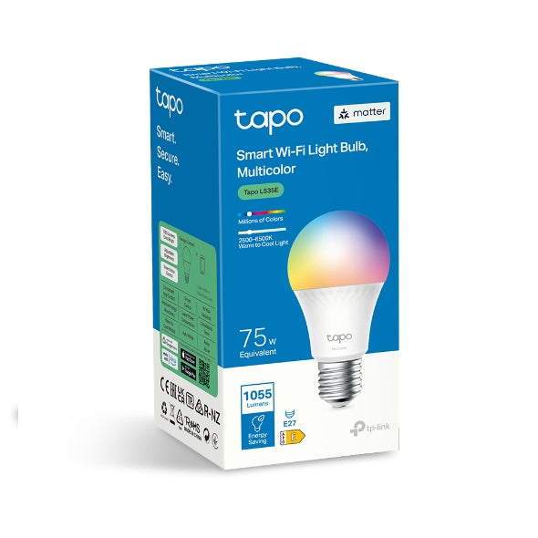 Tapo Smart WiFi Light Bulb, Multicolor 75w / L535E