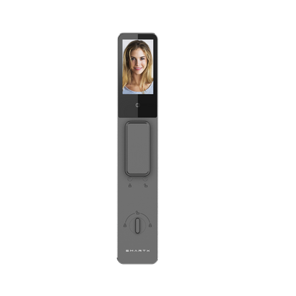 Smart Door Lock 3D-Face Recognition |Surveillance |Video Call |Self Open | SE47x متجر نصر
