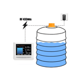 Tuya Smart Home No Installation Wireless Tank Level Meter RF | EPTech.RF