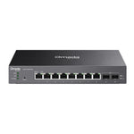 TP-Link Omada 8-Port 2.5G Smart PoE Switch with 8-Port PoE+ and 2× 10G SFP+, 160W | SG2210XMP-M2 - image 1