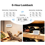 Sonoff AirGuard E-Ink Zigbee Temperature & Humidity Sensor 6-hour history | SNZB-02UL