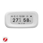 Sonoff AirGuard E-Ink Zigbee Temperature & Humidity Sensor front view | SNZB-02UL