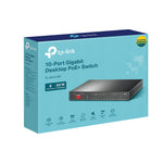 TP-Link 10-Port Gigabit Desktop PoE Switch with 8-Port PoE+ and SFP, 63W | TL-SG1210P - image 4