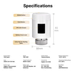 Sonoff TRV-ZBT specifications